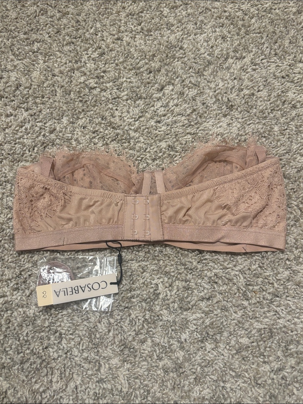 NWT Cosabella Sicilia Removable Strapless Bra 36C - Picture 6 of 13